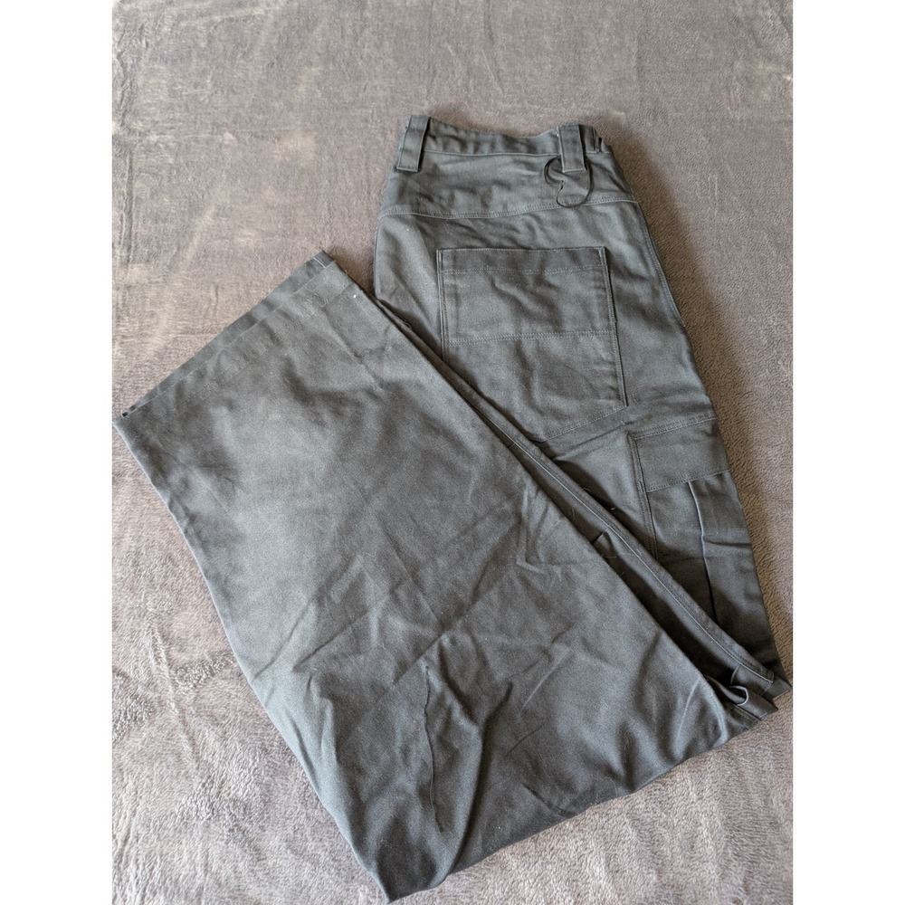Vertx Mens Original Tactical Pants Grey Cargo 34x30 Cotton Canvas VTX1000